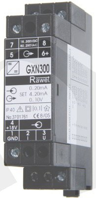 GXN200 galvanický oddělovač, přepínatelný rozsah