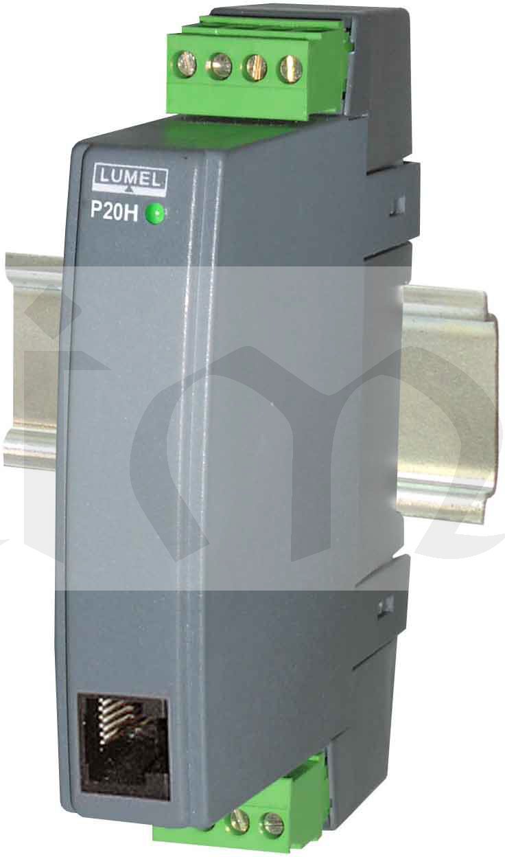 Převodník P20H-21100E0, vstup progr. ±250V / 0..20mA