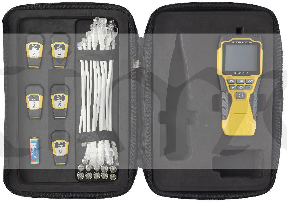 LAN TESTER - VDV Scout® Pro 3 Tester Kit Locator Map